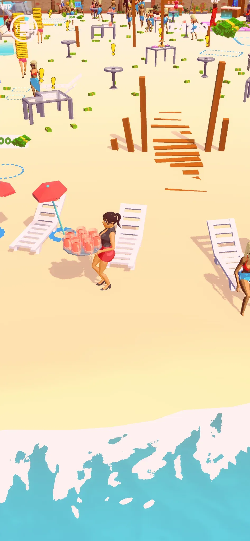 Beach Club House gameplay