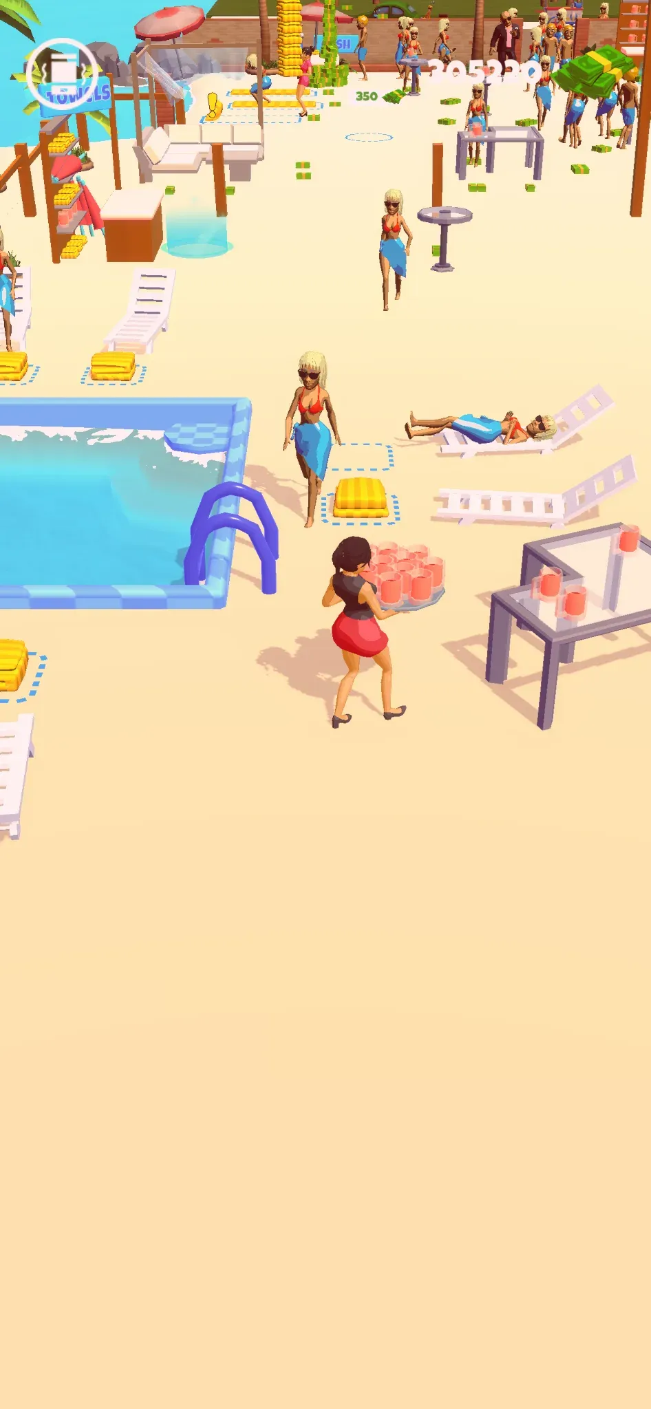 Beach Club House gameplay screenshot 2