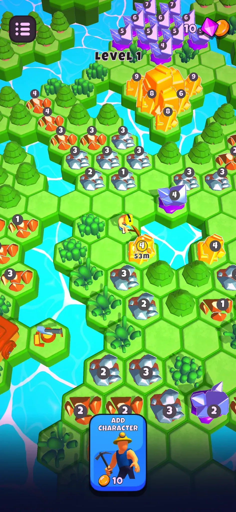 Miner Merge gameplay screenshot 4