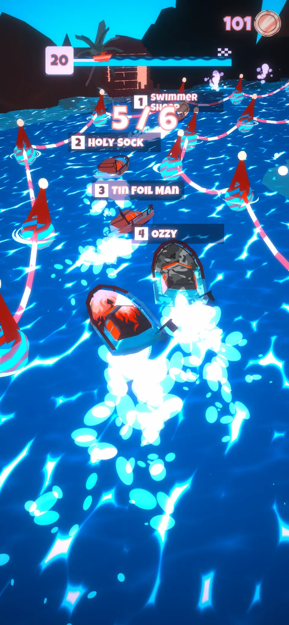 BoatRace.io gameplay