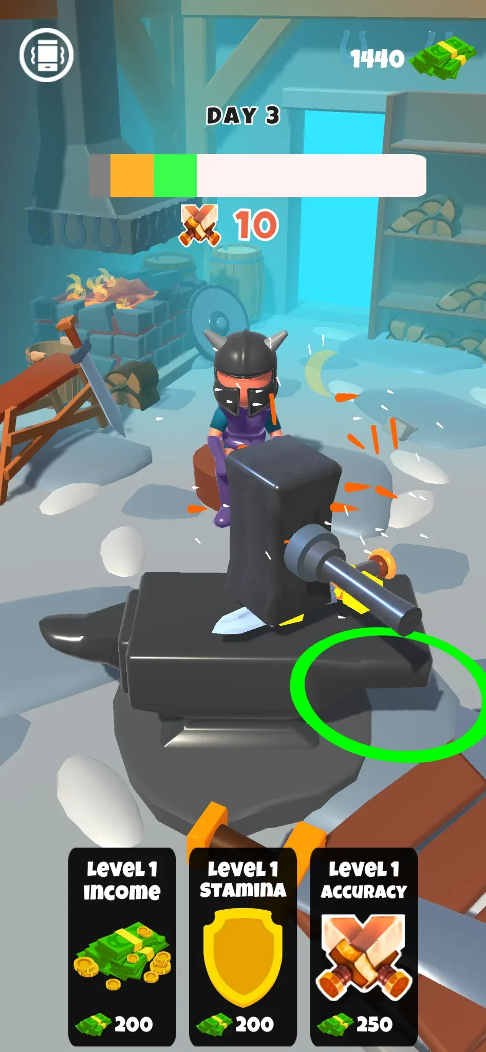 Weapon Crafter gameplay