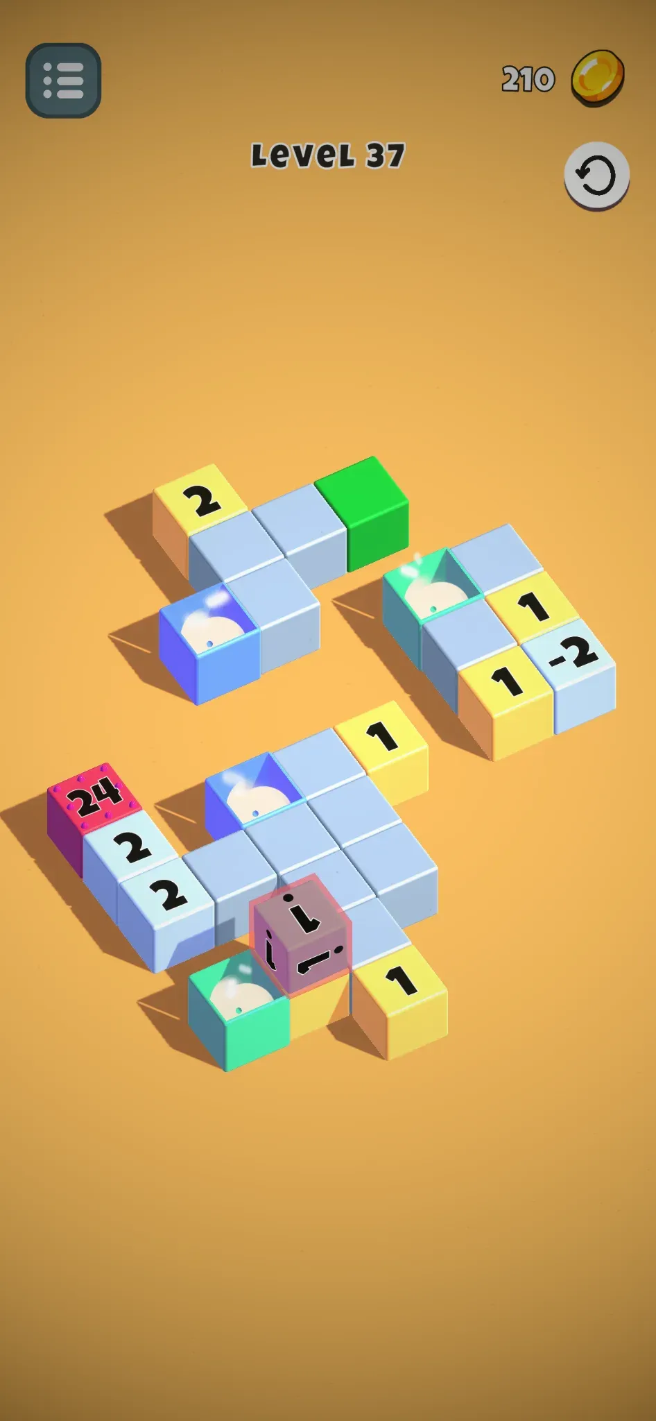 Cube Digits gameplay screenshot 3