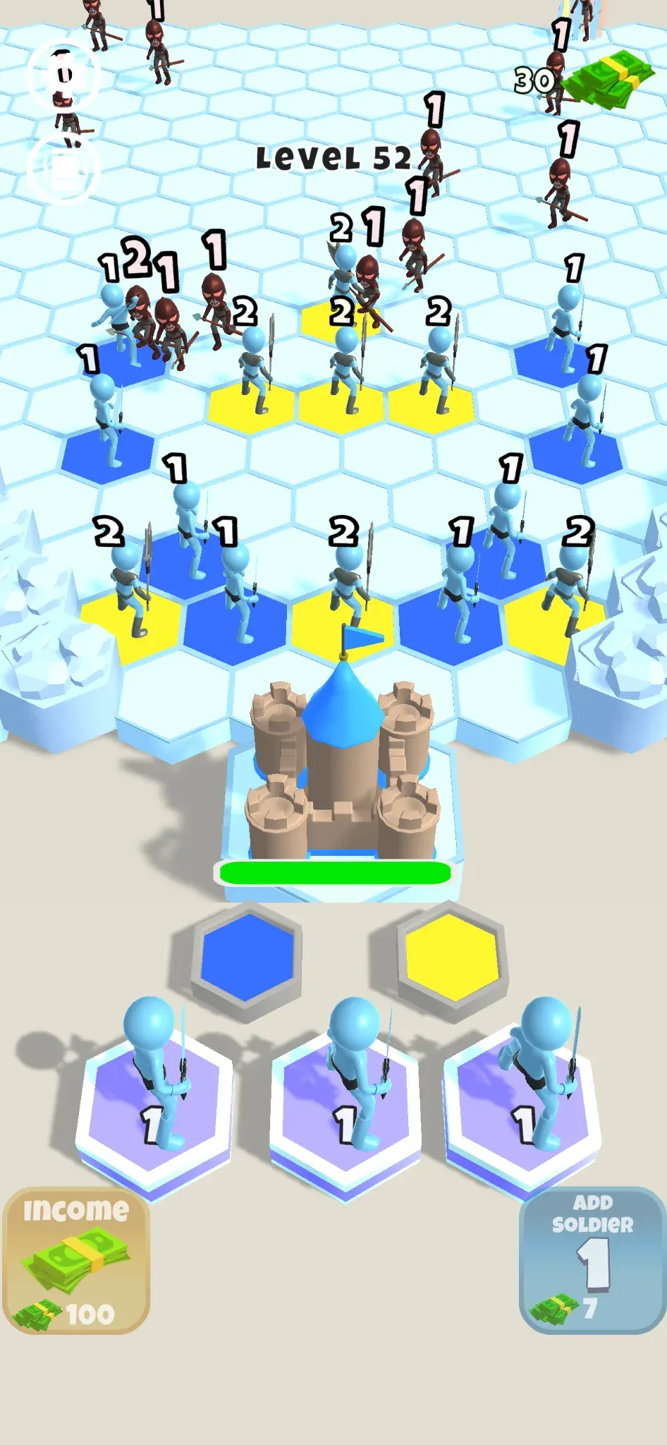 Color Grid Defence gameplay screenshot 3