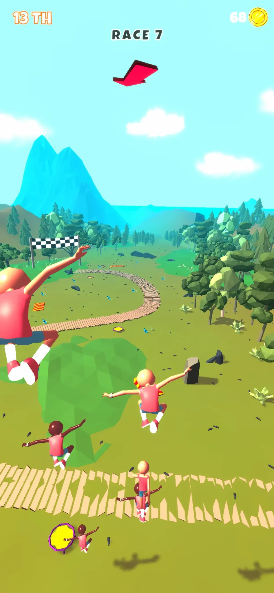 Marathon Runner 3D gameplay