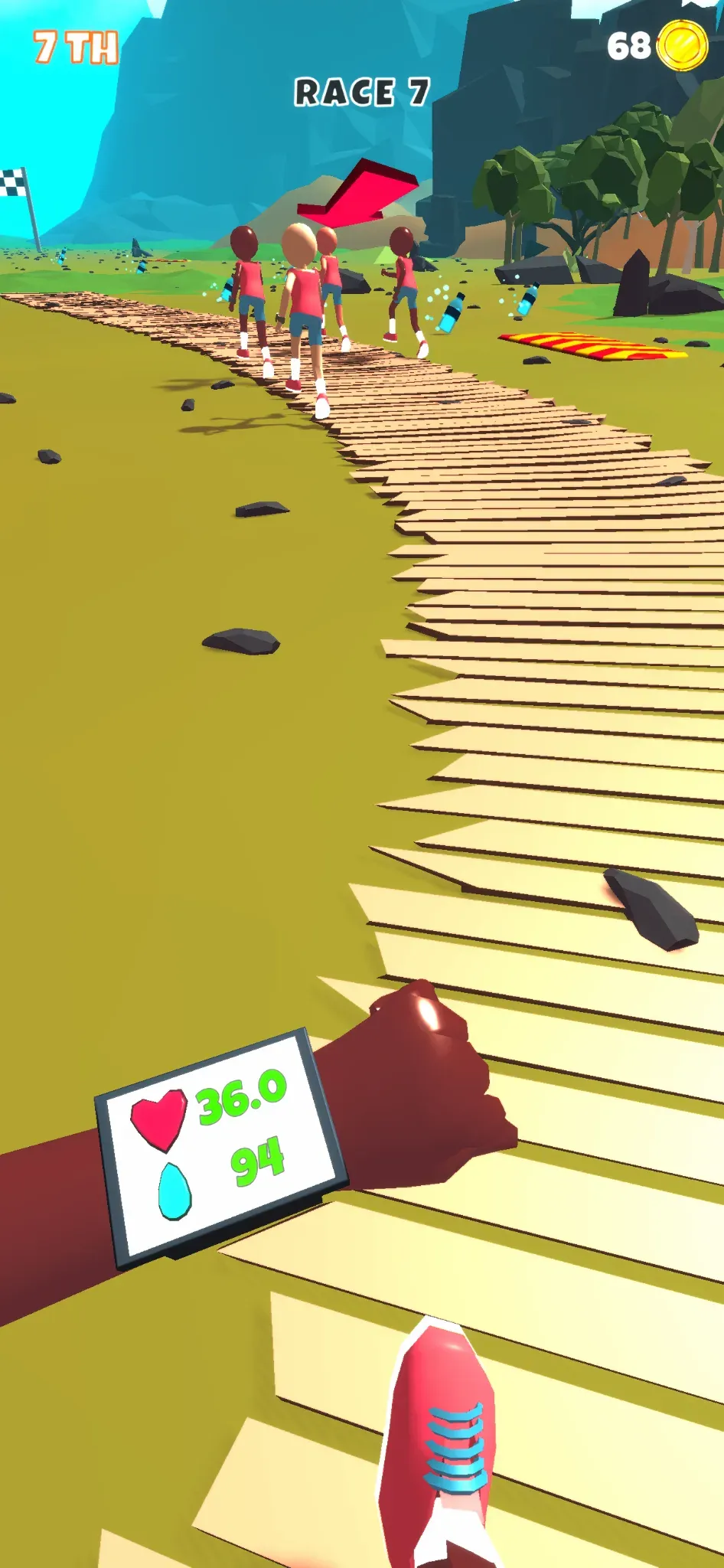 Marathon Runner 3D gameplay screenshot 2